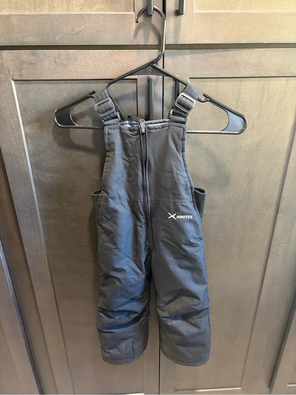 Arctix Toddler Black Insulated Snow Bib Overalls Size 3T